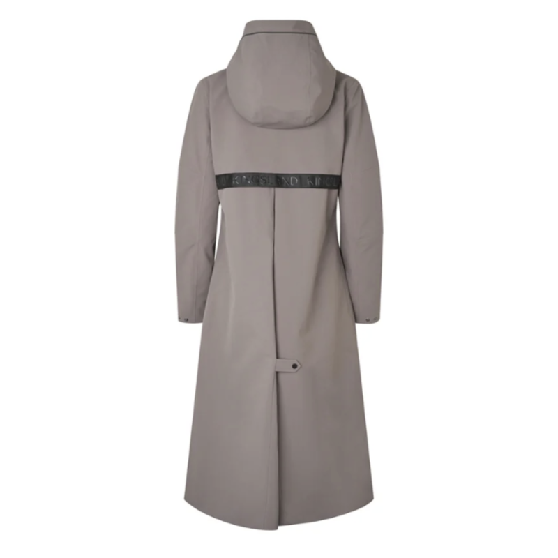 Kingsland KLLucia Ladies Waterproof Rain Coat - Brown Iron-1