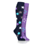 Storm Bloc Ladies 2 Pack York Jacquard Star Socks - Navy/Lilac