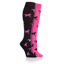 Storm Bloc Ladies 2 Pack Long Horse Socks - Black/Pink 