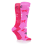 Storm Bloc Ladies 2 Pack Long Horse Socks - Cerise/Pink 