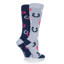 Storm Bloc Ladies 2 Pack Long Horse Shoe Socks - Navy/Grey