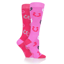 Storm Bloc Ladies 2 Pack Long Horse Shoe Socks - Cerise/Pink 