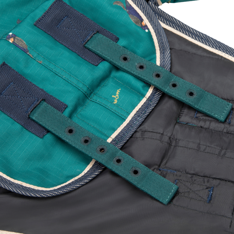 Shires Winnie and Me 200 Turnout Rug - Green-6