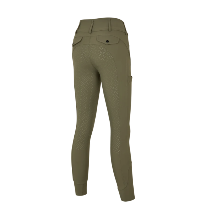 Kingsland KLKimi Ladies A Shape Mid Waist F-Grip Breeches - Kalamata-1