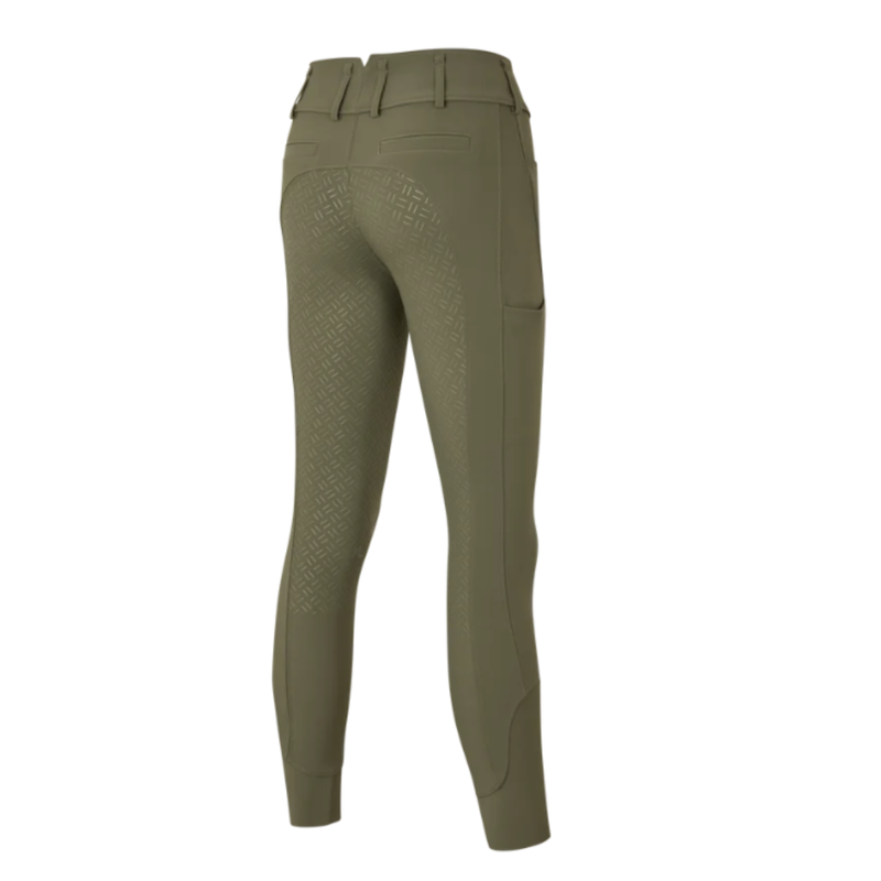 Kingsland KLKira Ladies H Shape Regular F-Grip Breeches - Kalamata-1