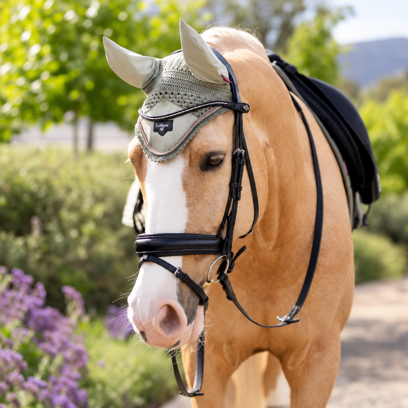 LeMieux Loire Fly Hood - Fern-1