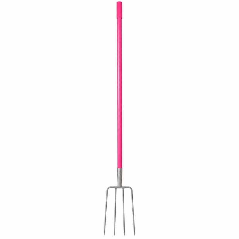 Red Gorilla Pro Fork with Straight Handle - Pink