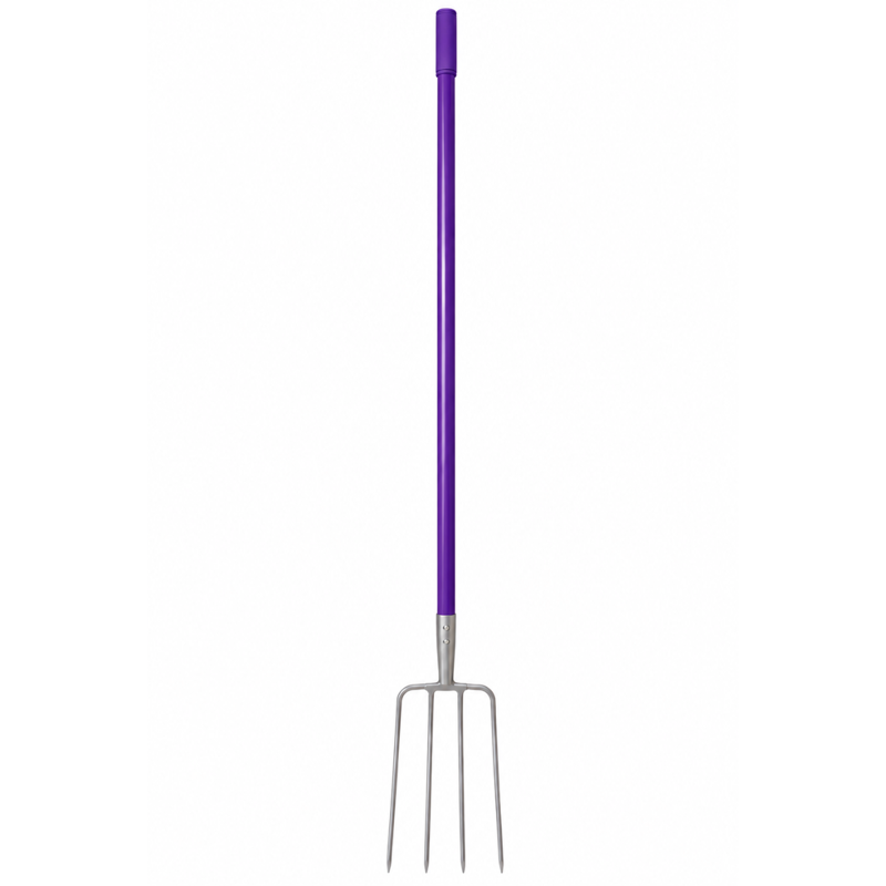 Red Gorilla Pro Fork with Straight Handle - Purple