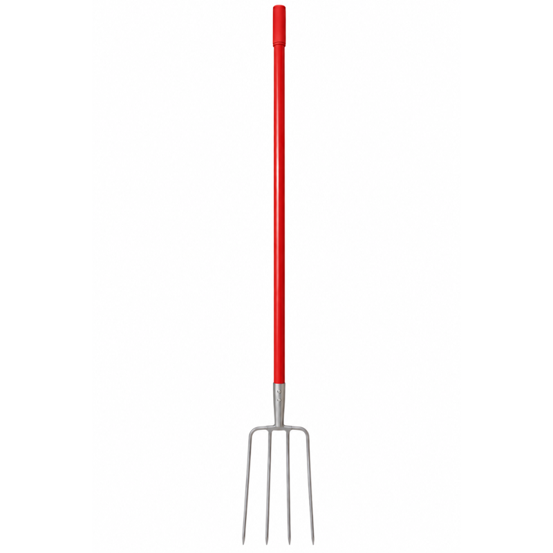Red Gorilla Pro Fork with Straight Handle - Red