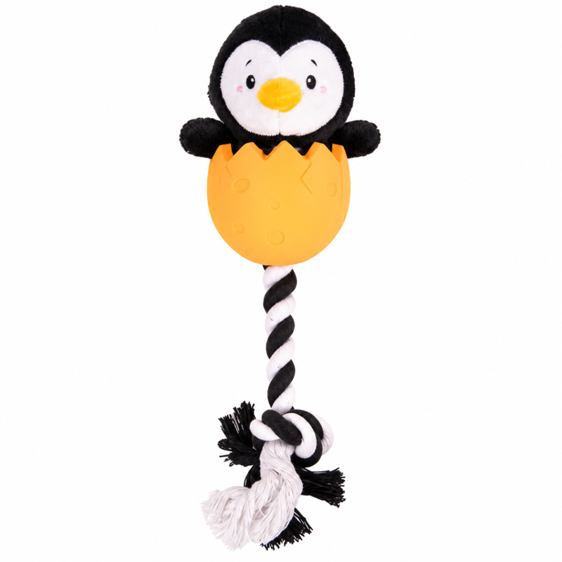 Rosewood Tough Twist 3 in 1 Penguin Toy