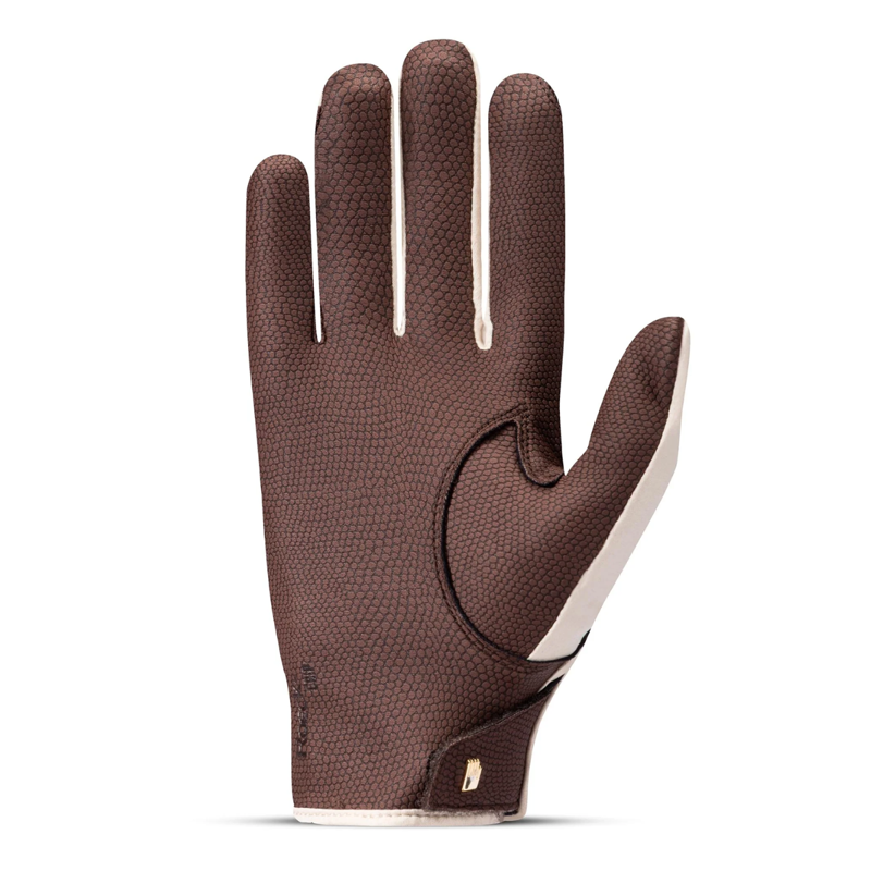 Roeckl Ladies Julia 2 Riding Gloves - Natural Beige-1