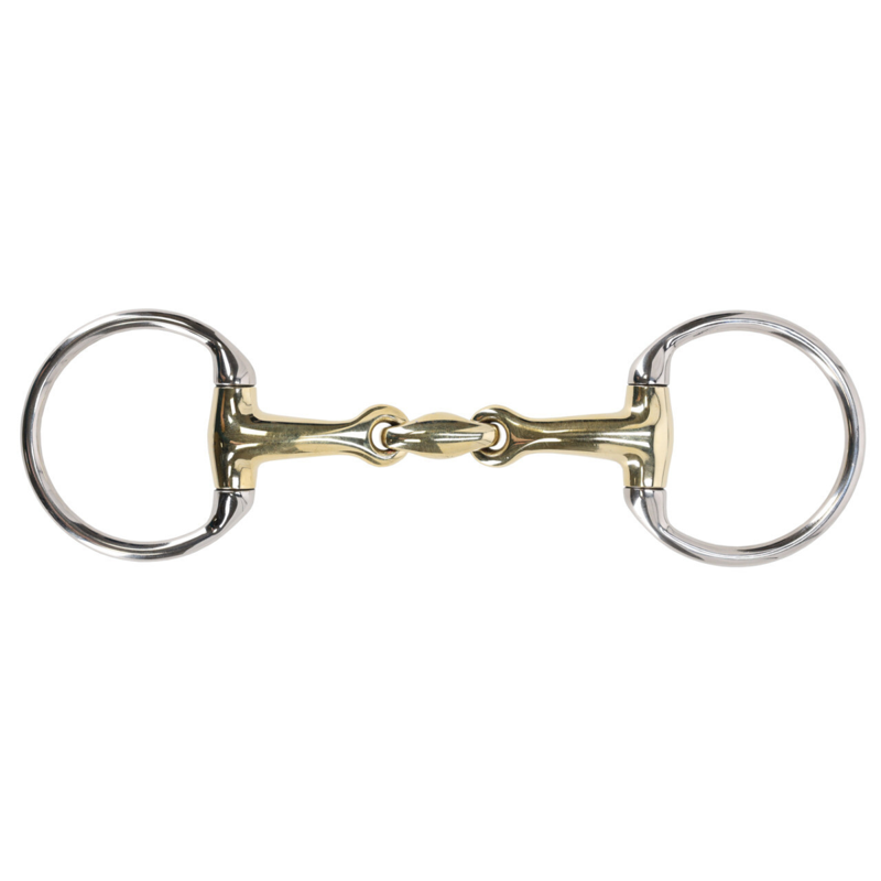 QHP Anatomical Eggbutt Double Jointed Bit - Argentane