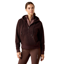 Ariat Women's Orinda 1/4 Zip Hoodie - Chocolate Plum
