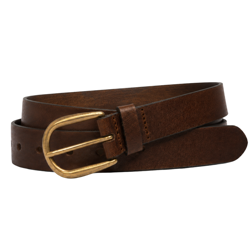 Ibex of England Men's Core Belt - Dark Brown