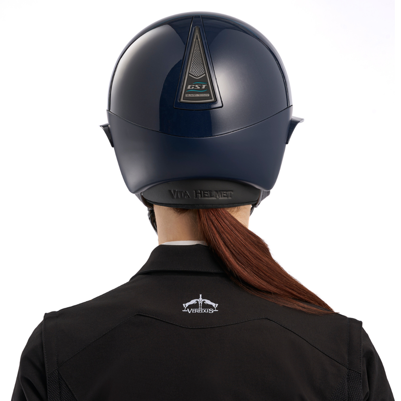 Veredus Vita GST Wide Peak Helmet - Blue Glossy-2