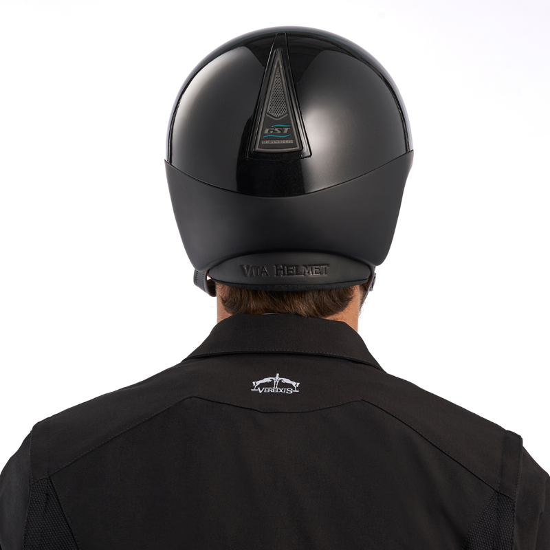 Veredus Vita GST Standard Peak Helmet - Black Glossy-2