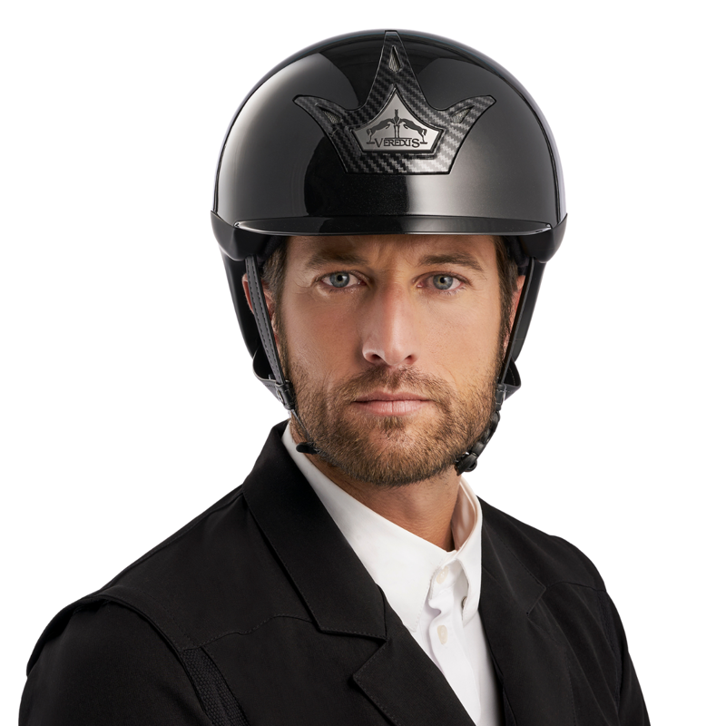 Veredus Vita Carbon Gel GST Standard Peak Helmet - Black Glossy
