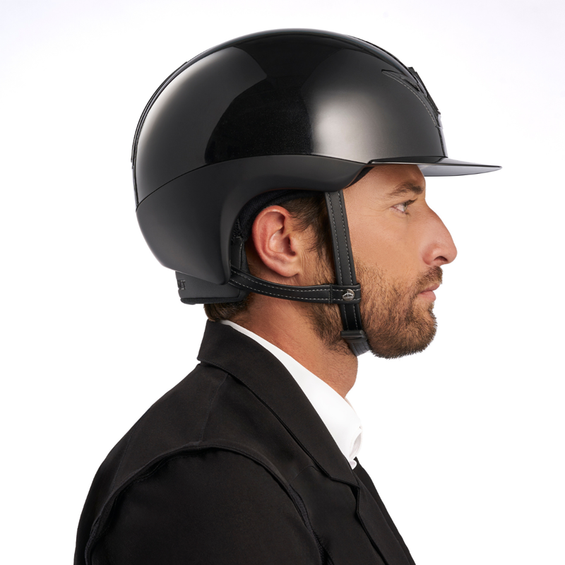 Veredus Vita Carbon Gel GST Standard Peak Helmet - Black Glossy-1