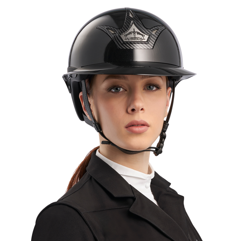 Veredus Vita Carbon Gel GST Wide Peak Helmet - Black Glossy