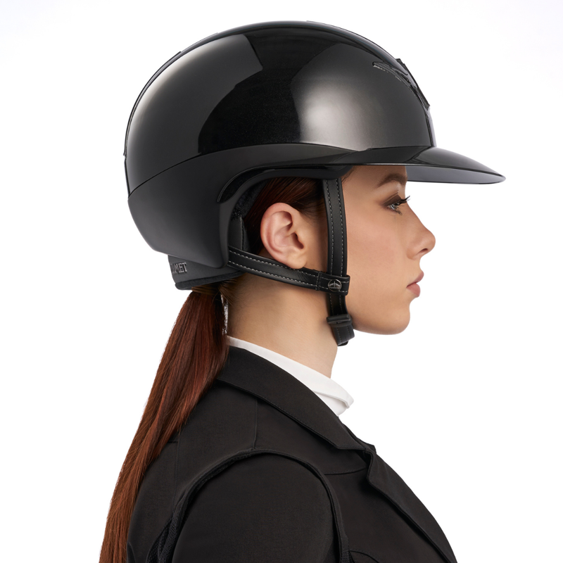Veredus Vita Carbon Gel GST Wide Peak Helmet - Black Glossy-1