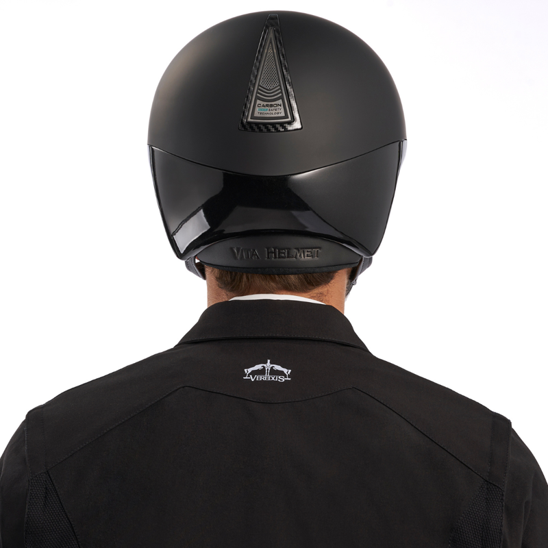 Veredus Vita Carbon Gel GST Standard Peak Helmet - Black Matte-2
