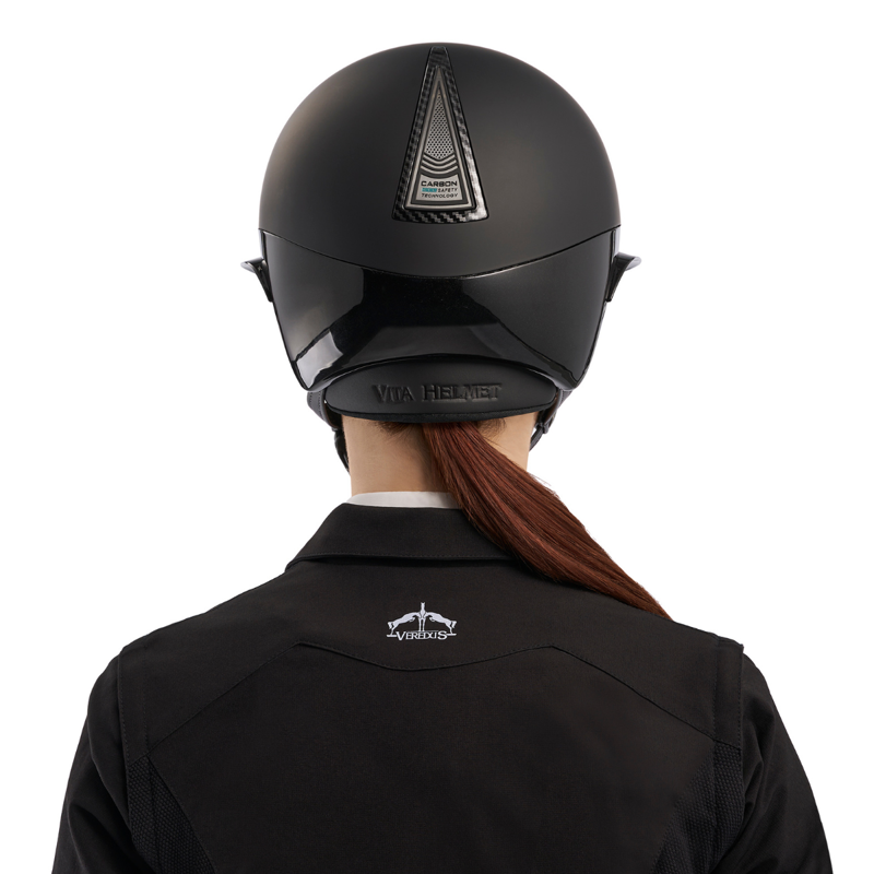 Veredus Vita Wide Peak Carbon Gel Helmet - Black Matte-2