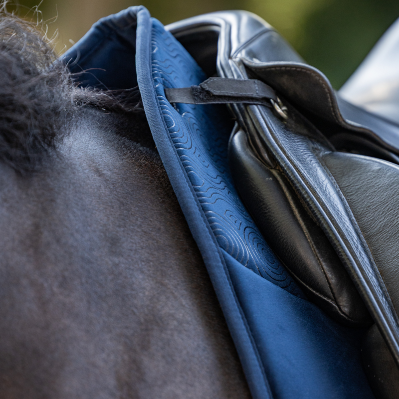 Woof Wear Elite Comfort Dressage Saddlepad - Navy-1