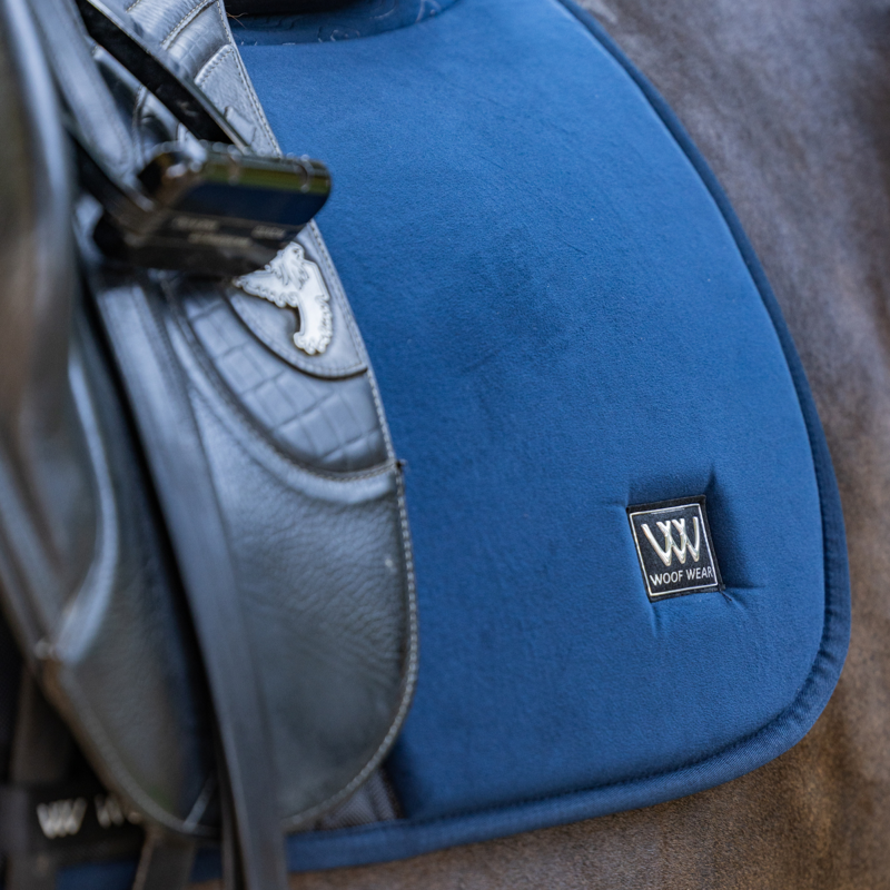 Woof Wear Elite Comfort Dressage Saddlepad - Navy-2