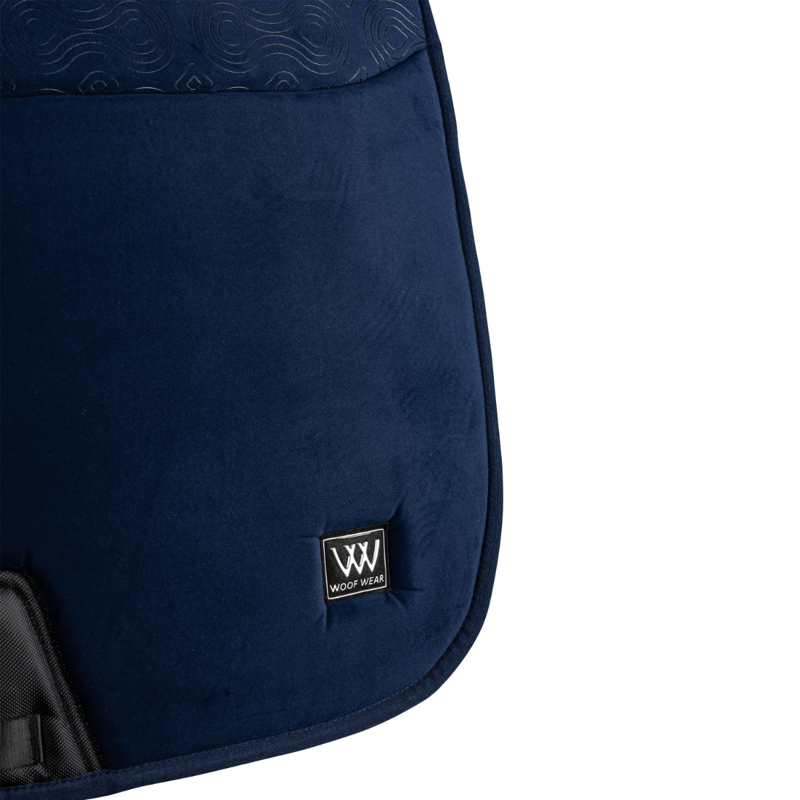 Woof Wear Elite Comfort Dressage Saddlepad - Navy-5