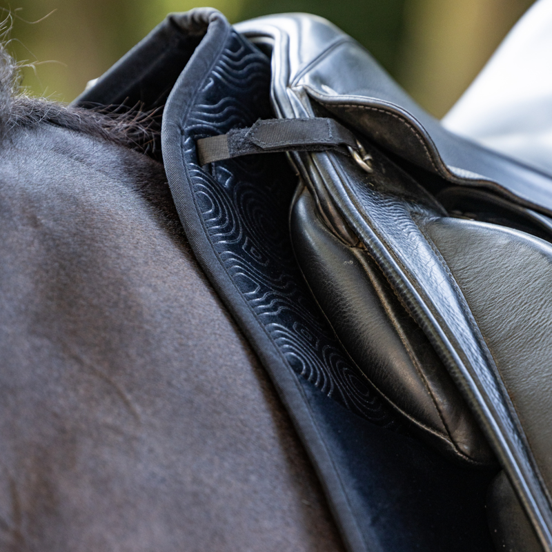 Woof Wear Elite Comfort Dressage Saddlepad - Black-1