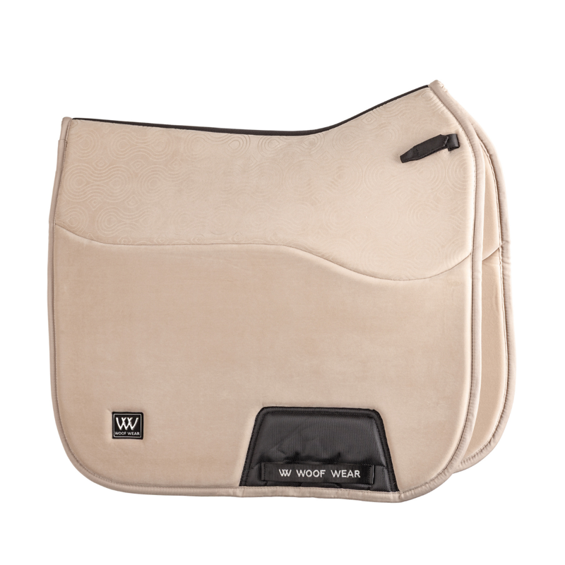 Woof Wear Elite Comfort Dressage Saddlepad - Stone-4