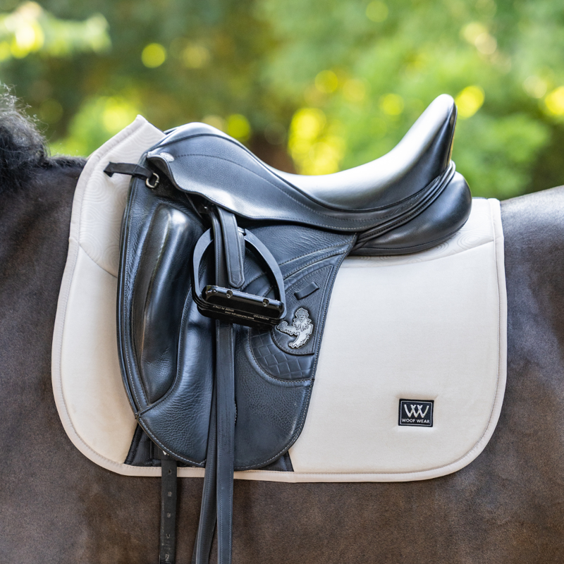Woof Wear Elite Comfort Dressage Saddlepad - Stone