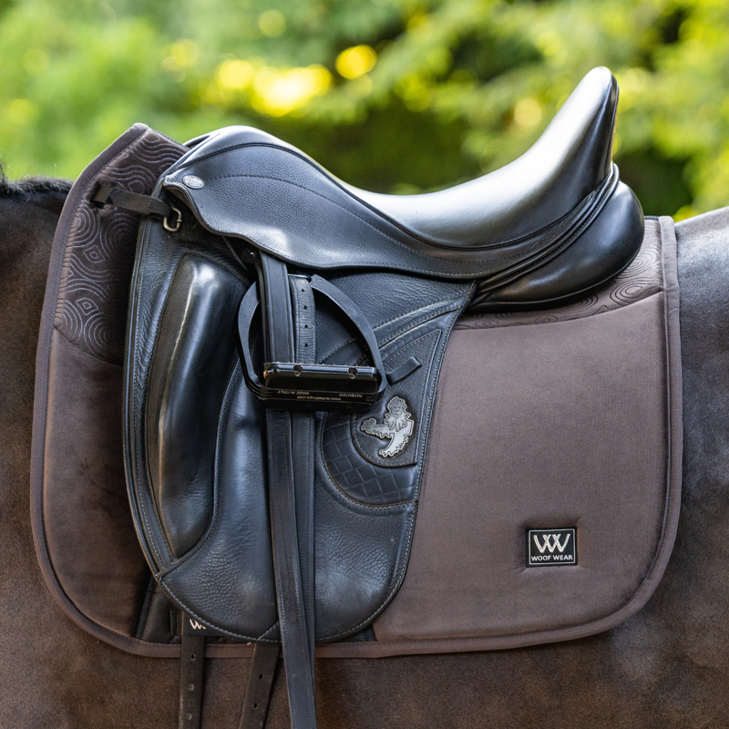 Woof Wear Elite Comfort Dressage Saddlepad - Chocolate
