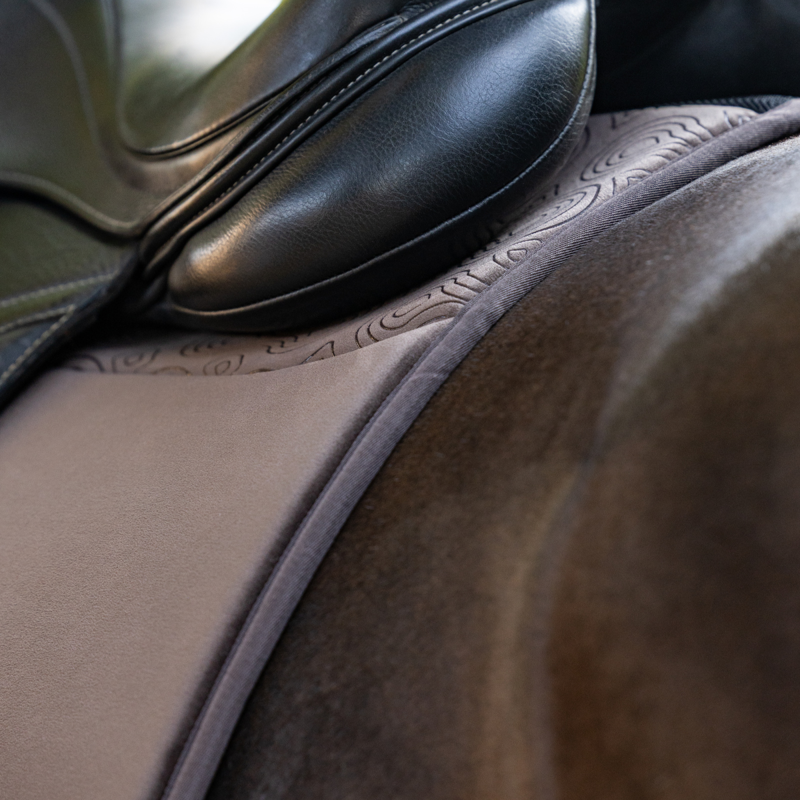 Woof Wear Elite Comfort Dressage Saddlepad - Chocolate-3