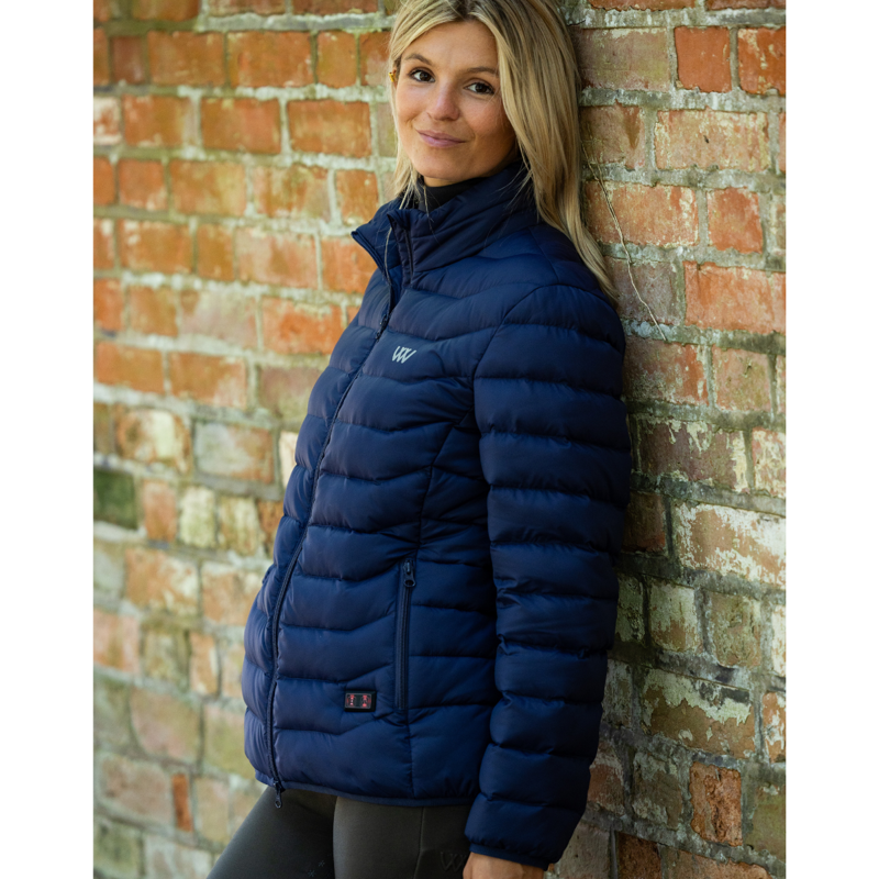 Woof Wear Ladies Heated Jacket - Navy-1