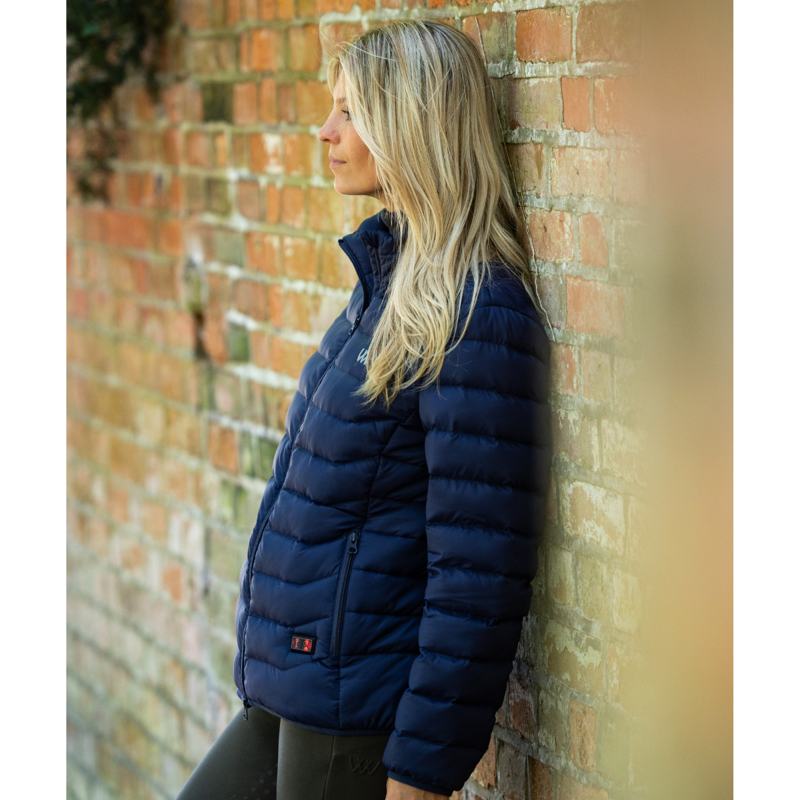 Woof Wear Ladies Heated Jacket - Navy-2