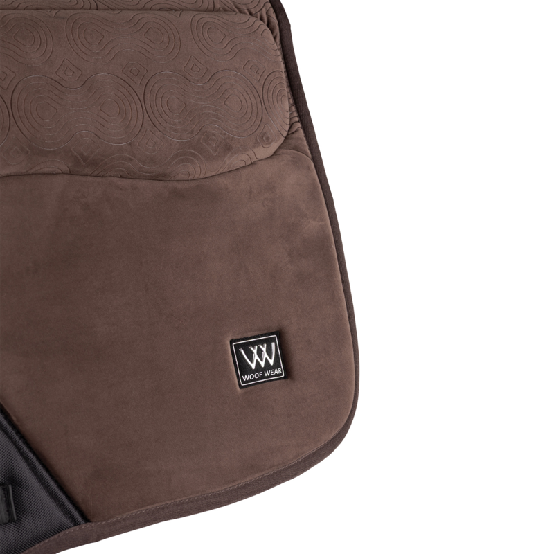 Woof Wear Elite Comfort Plus Close Contact Saddlepad - Chocolate-3