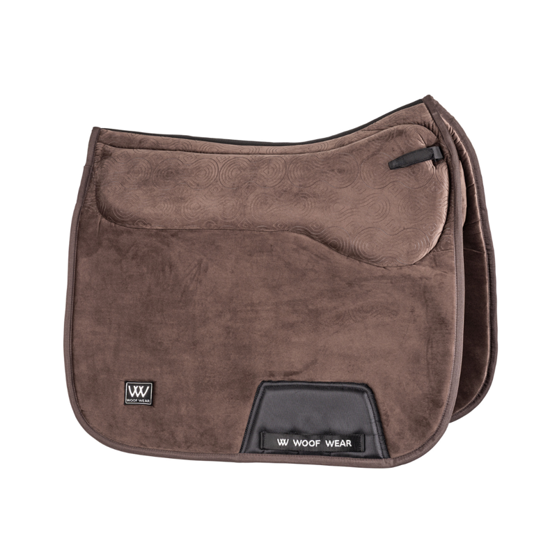 Woof Wear Elite Comfort Plus Dressage Saddlepad - Chocolate-3