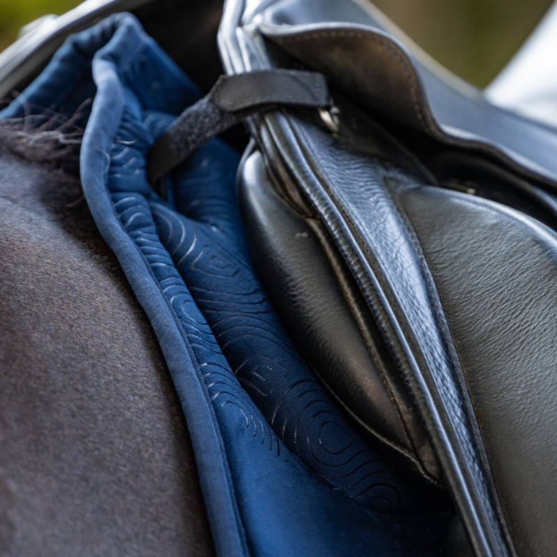 Woof Wear Elite Comfort Plus Dressage Saddlepad - Navy-1
