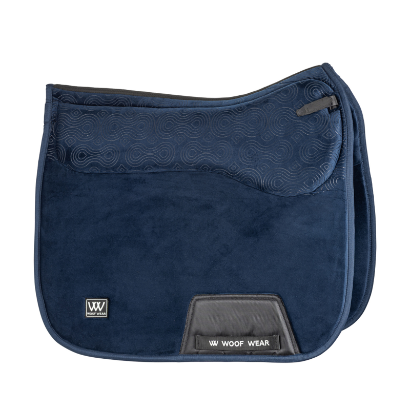 Woof Wear Elite Comfort Plus Dressage Saddlepad - Navy-4