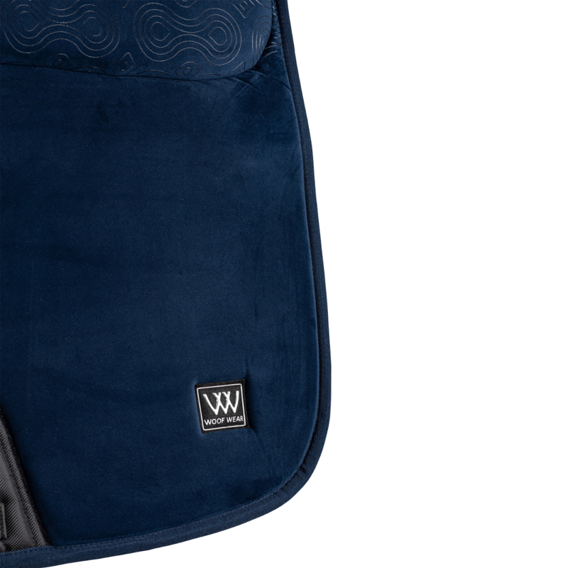 Woof Wear Elite Comfort Plus Dressage Saddlepad - Navy-5