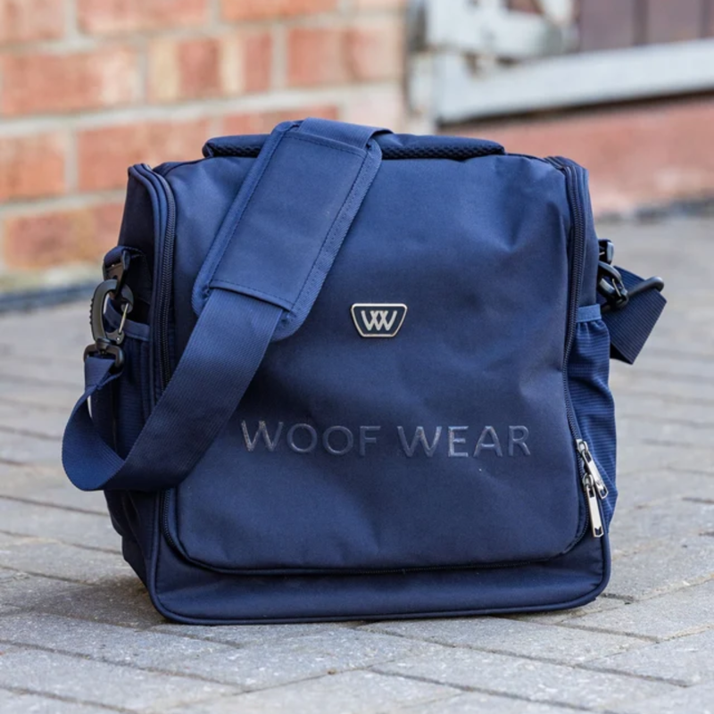 Woof Wear Fold-Down Grooming Bag - Navy