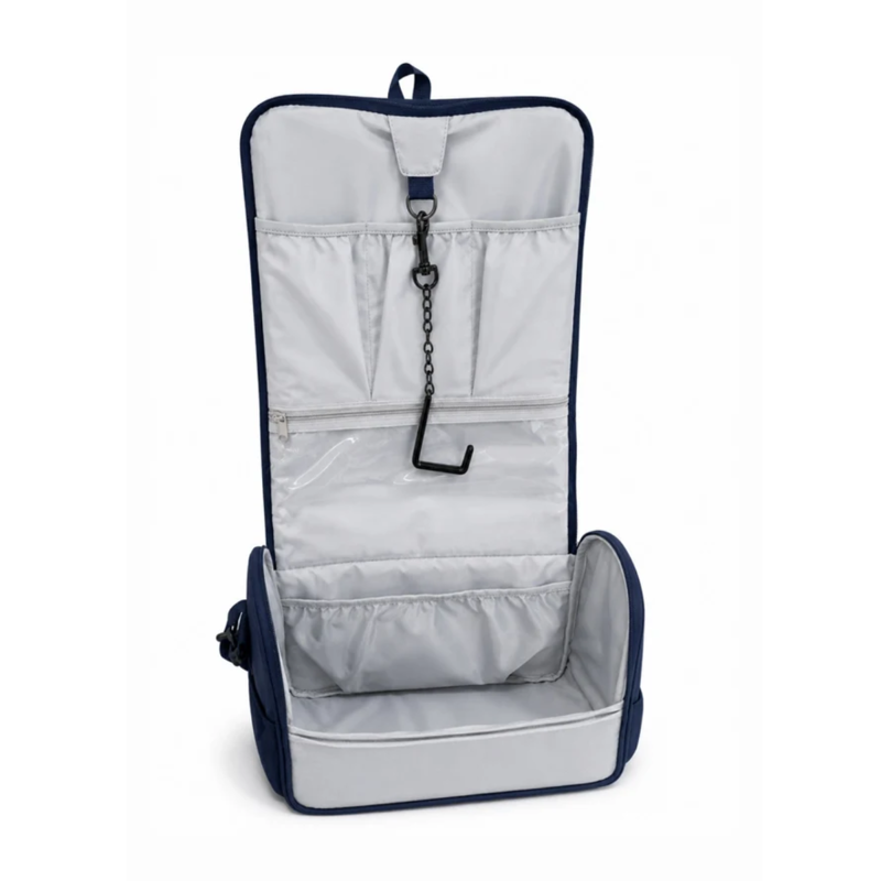 Woof Wear Fold-Down Grooming Bag - Navy-2
