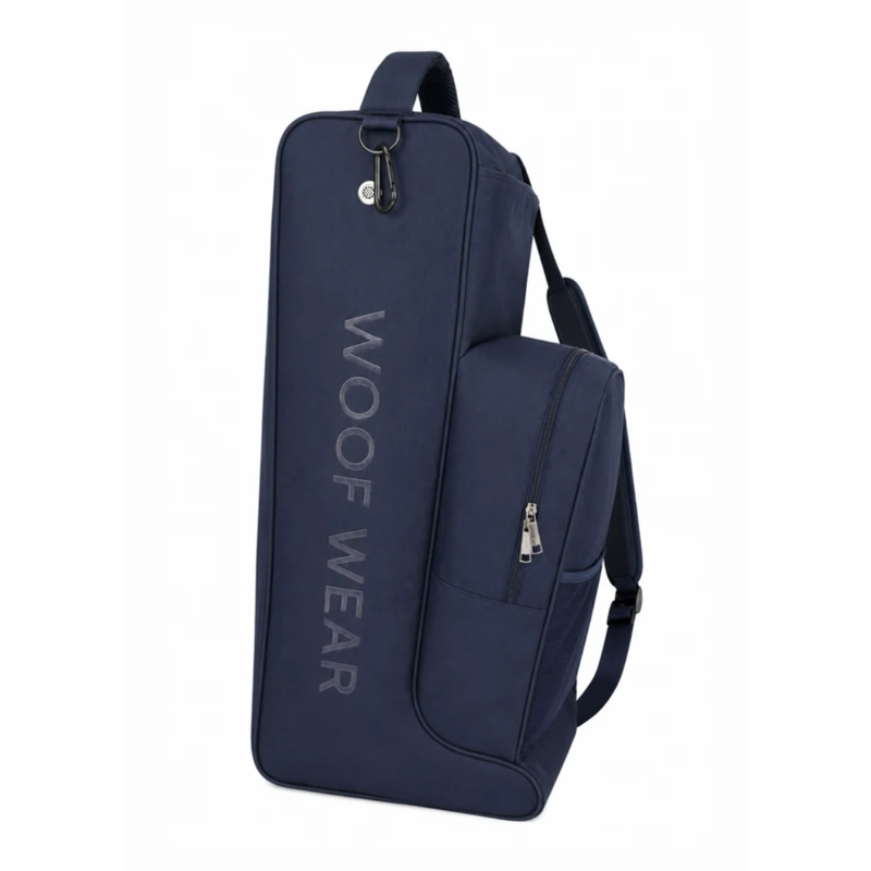 Woof Wear Boot and Hat Bag - Navy-1