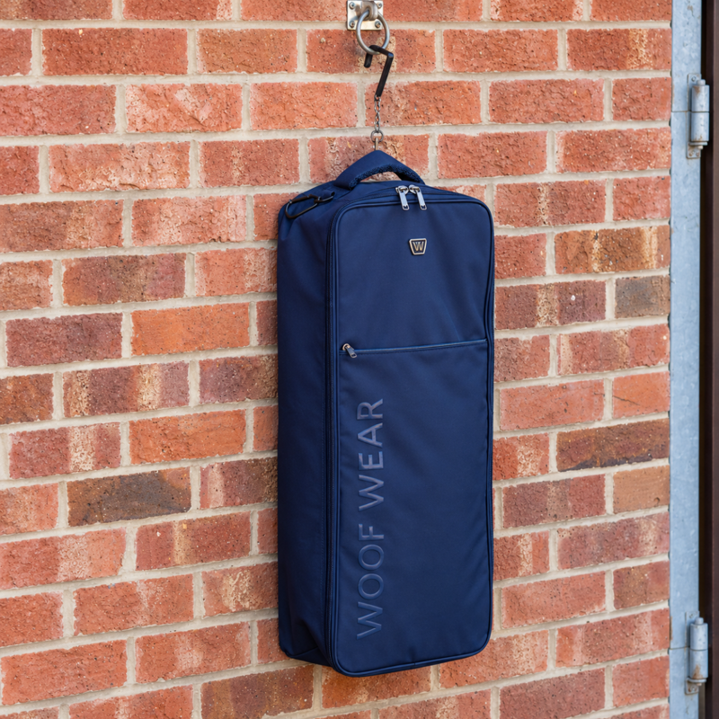Woof Wear Double Bridle Bag - Navy-1