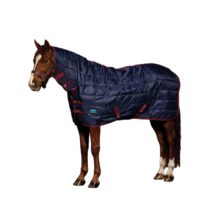 WeatherBeeta Combo 360g Stable Rug - Navy/Burgundy-5