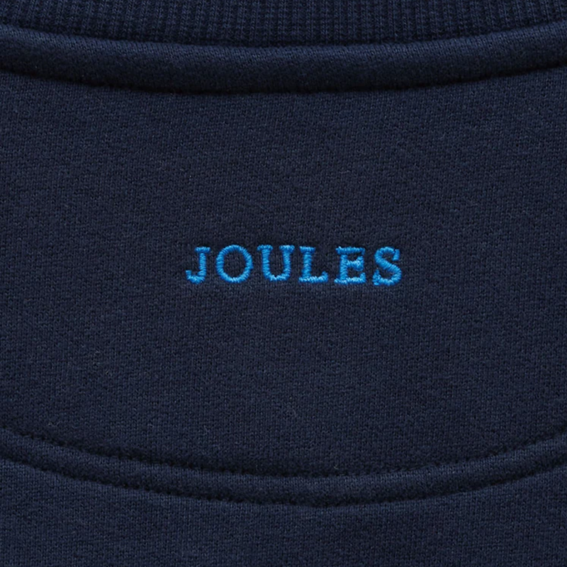 Joules Boys' Hudson Applique Sweatshirt - Navy Dino-2