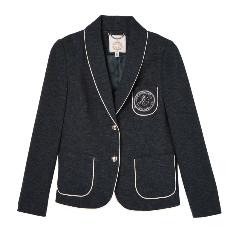 Joules Ladies Hartley Shawl Collar Blazer - Navy