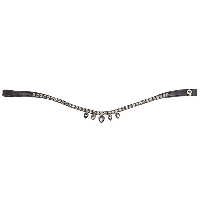 Waldhasuen X-Line Diadem Curved Browband - Grey