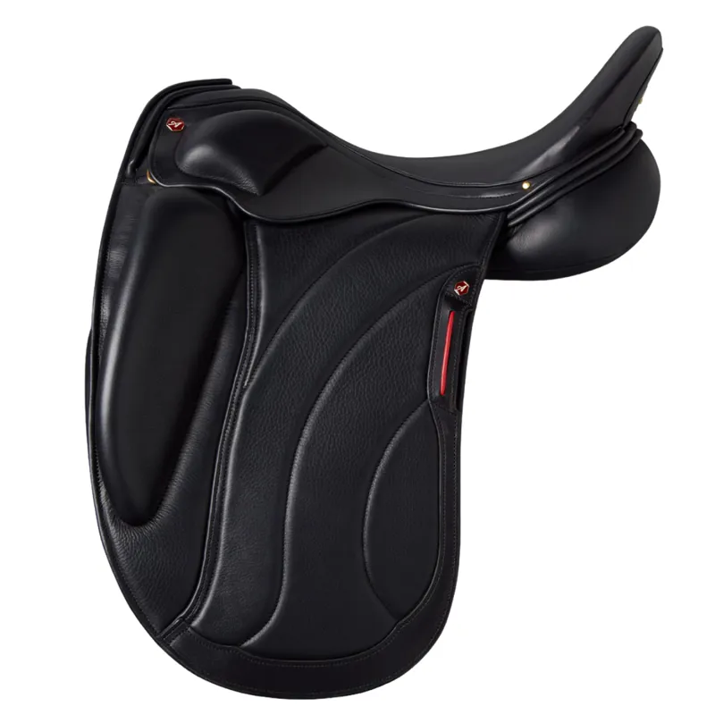 Albion Revelation Dressage Mono Saddle - Black - 17.5 Inch Medium Wide